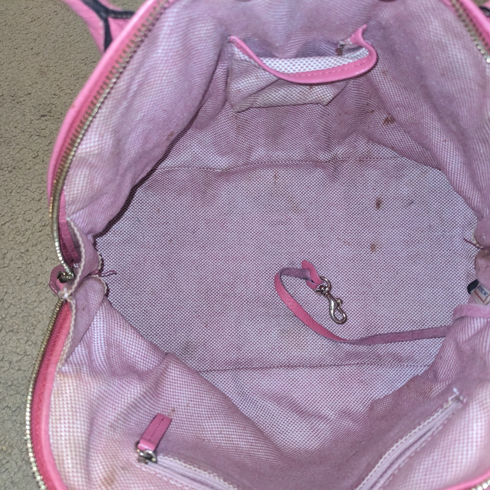 Dooney And Bourke Pink Leather Handbag - Picture 12 of 16